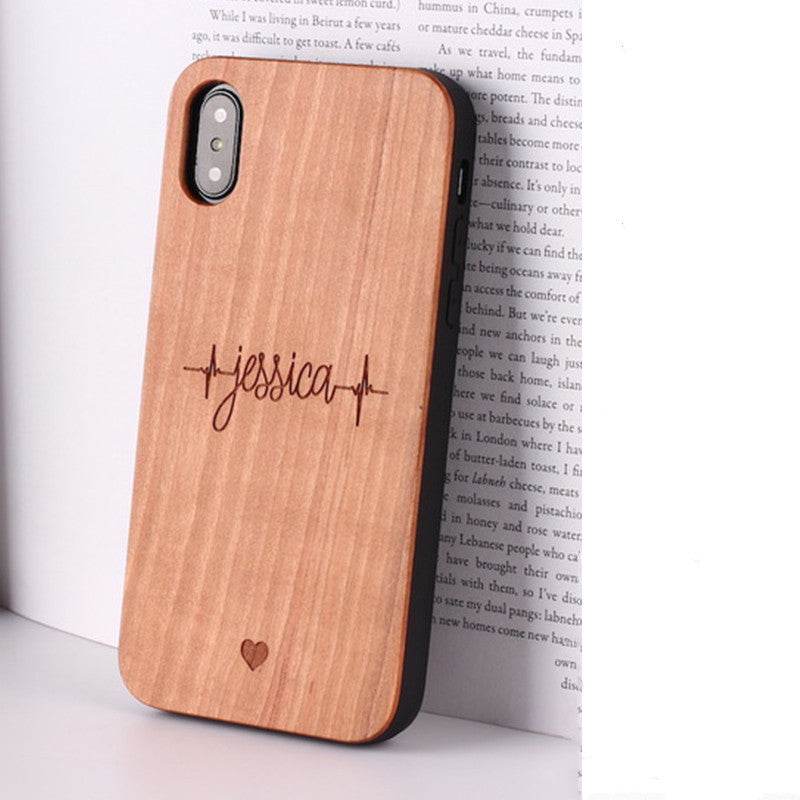 Compatible with Apple , Mobile phone case made of solid wood - P12 Hub Europe