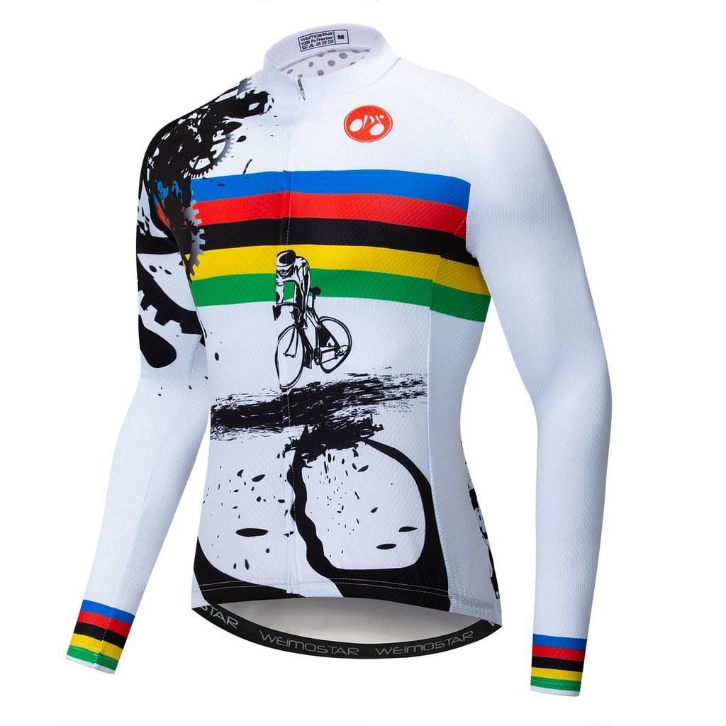 Riding Bicycle Jersey Long Sleeve Cycling Jersey - P12 Hub Europe