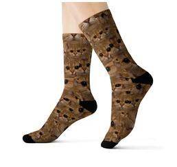 Personalized Custom Pet Head Print Socks For Dog Cat Lover - P12 Hub Europe