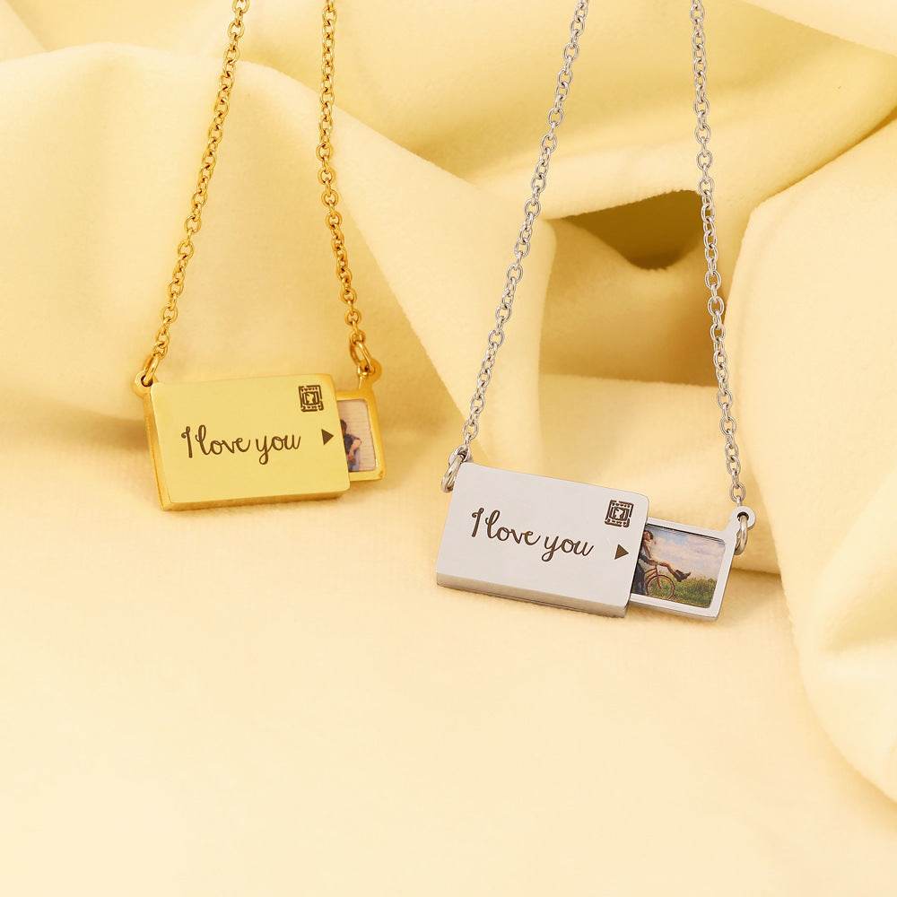 Fashion Holiday Gift Stainless Steel Letter Clavicle Chain - P12 Hub Europe