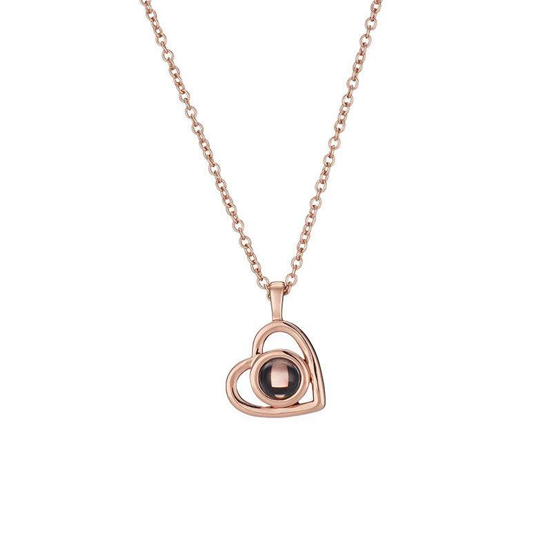 Necklace Nano Projection Customized Color Picture Photo - P12 Hub Europe