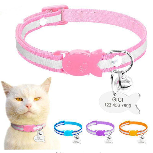 Collar Reflective Bell Adjustable Safety Buckle - P12 Hub Europe