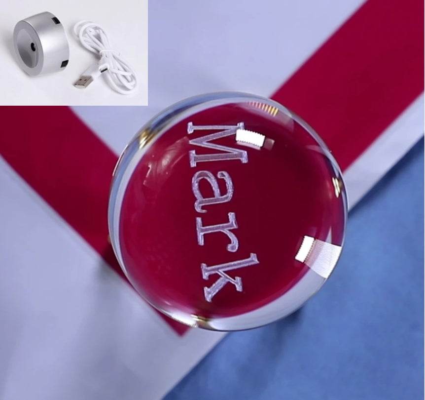 Crystal Ball personalized customization - P12 Hub Europe