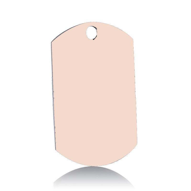 Small Pendant Anti-lost Pet Titanium Steel Tag - P12 Hub Europe