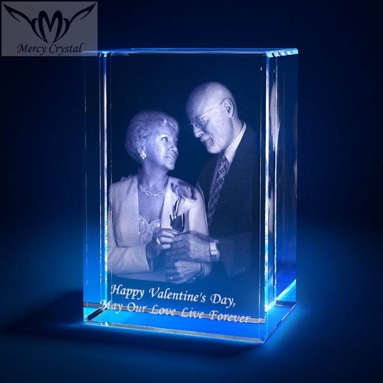 crystal photo custom laser engraving crystal sphere - P12 Hub Europe
