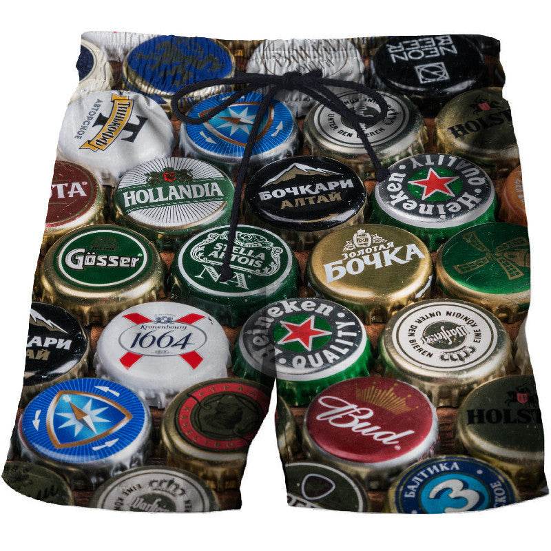 Casual Shorts With Printed Pockets On Both Sides - P12 Hub Europe