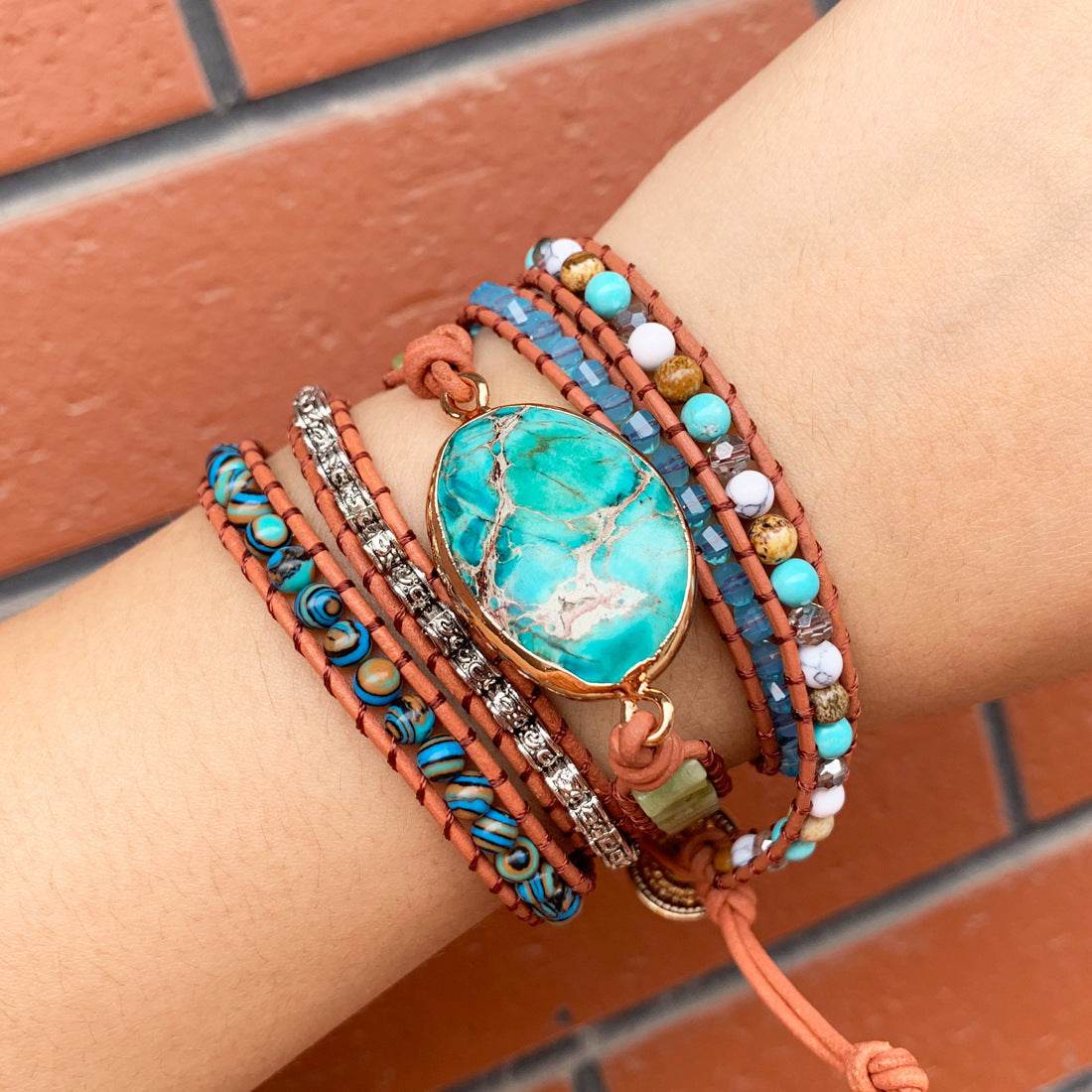Bead bracelet Multi-layer jewelry set - P12 Hub Europe
