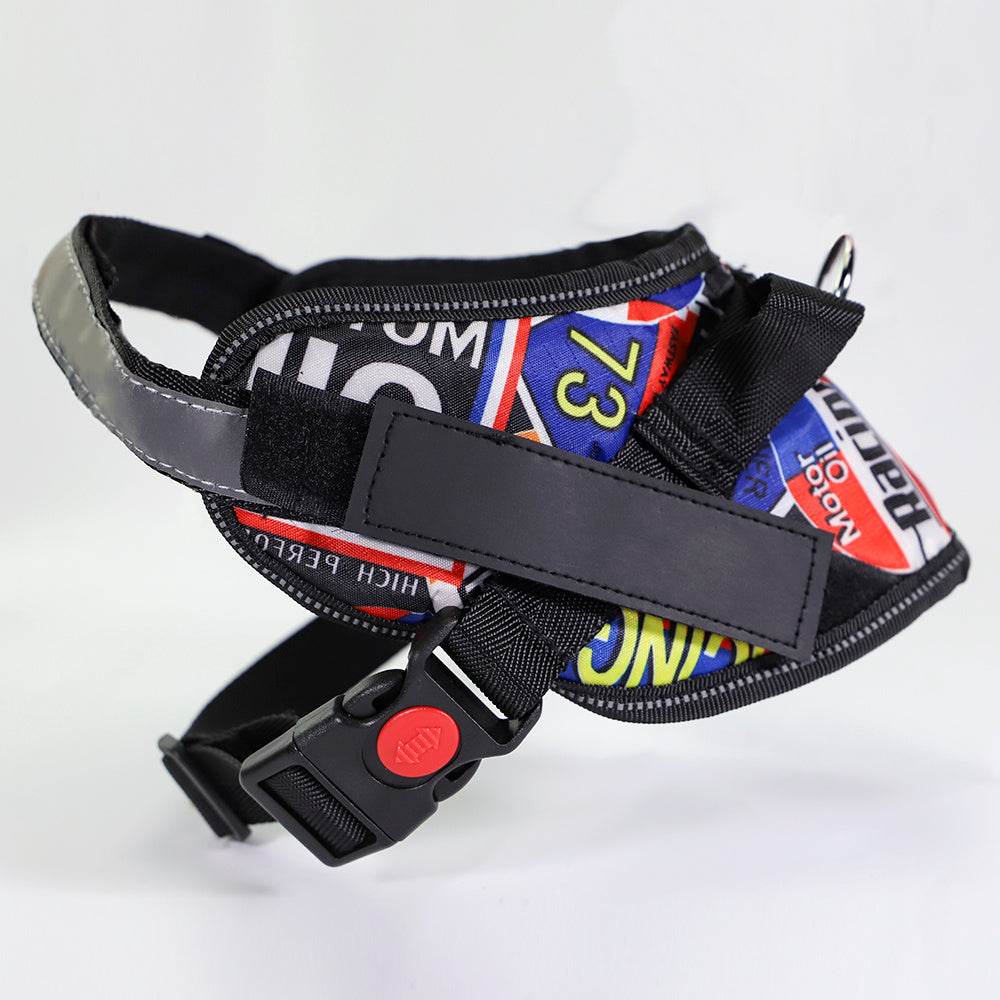 Pet Traction Rope Pet Chest Harness Dog Traction Rope Chain Rope Chain Pet Supplies - P12 Hub Europe