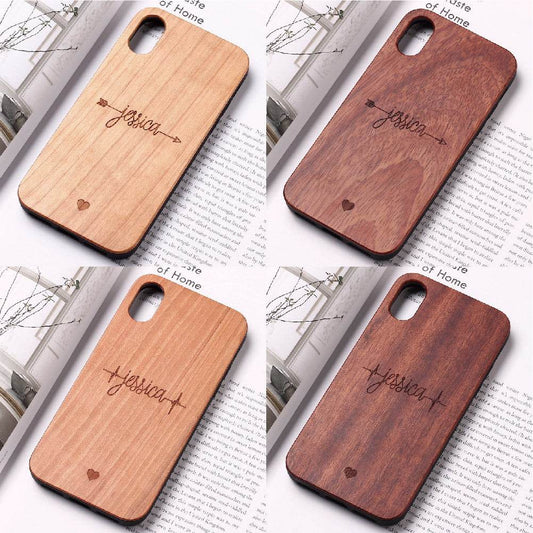 Compatible with Apple , Solid wooden phone case - P12 Hub Europe
