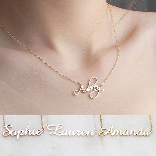 Necklace Alloy Pendant Font Fascinating Pendant Custom Name Necklace Personalized Necklace - P12 Hub Europe