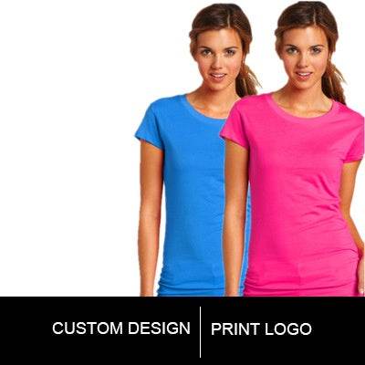 Pure Color Women T-shirt, Custom, Cotton T-shirt - P12 Hub Europe