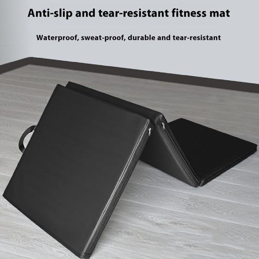 Three Fold Gymnastic Mat Men And Women Training Sit-up Mat Home Non-slip Thick Yoga Exercise Mat