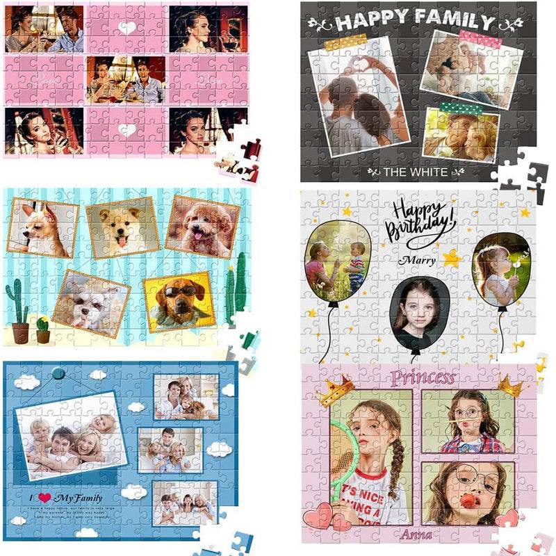 Wooden Photo Custom Jigsaw Puzzle DIY Personalized Gifts Puzzle - P12 Hub Europe