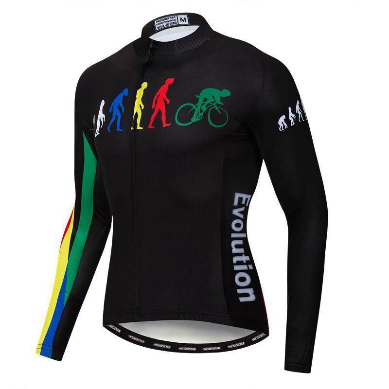 Riding Bicycle Jersey Long Sleeve Cycling Jersey - P12 Hub Europe