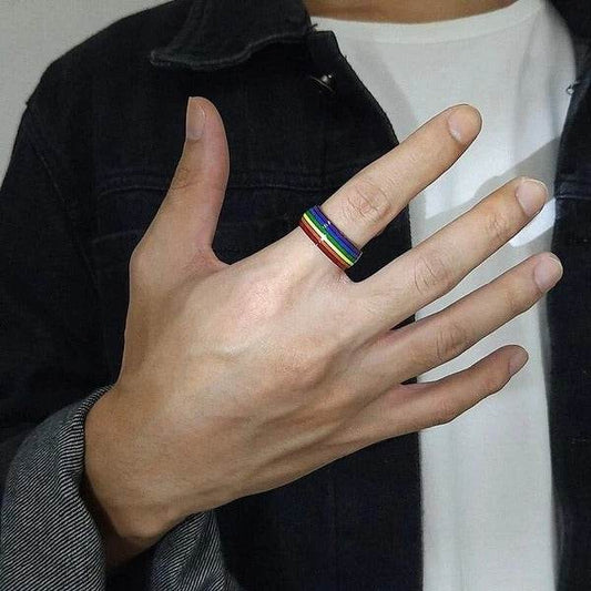 Cycolinks Pride Rainbow Unisex Ring - P12 Hub Europe