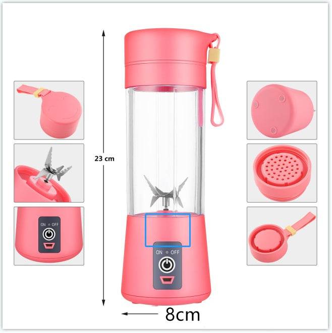 Rechargeable Portable Electric Juicer Mini Cooking Juicer, - P12 Hub Europe