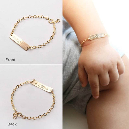 Personalized Lettering Children's Bracelet Can Be Adjusted - P12 Hub Europe