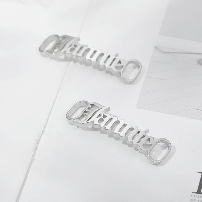 Custom Sneakers Tag for Women Men Stainless Steel Personalized Shoes Buckle - P12 Hub Europe