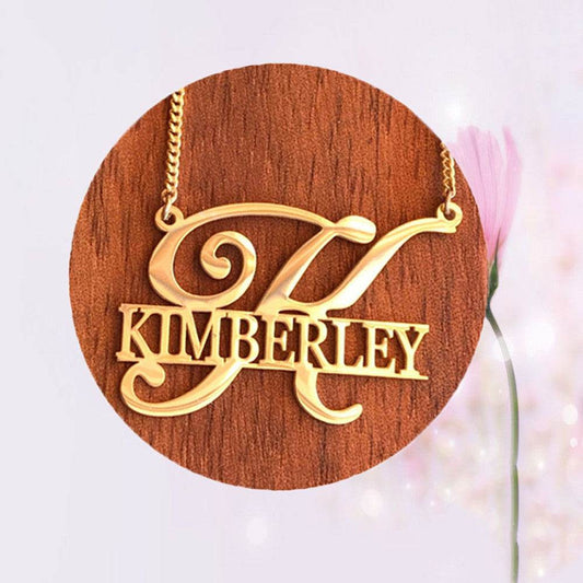 Lnitial Name Stainless Steel Necklace Female Personality Customization - P12 Hub Europe