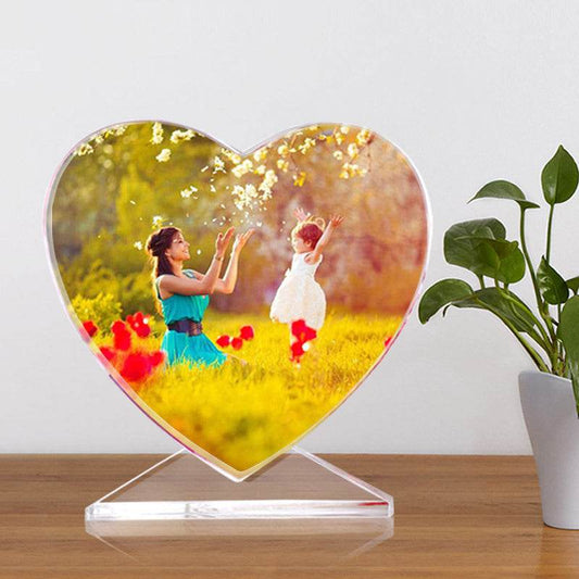Custom Crystal Photo Laser Love Photo Frame Photo Engraving - P12 Hub Europe