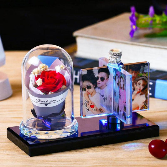 Personalized Crystal Photo Frame Custom Photo Album - P12 Hub Europe