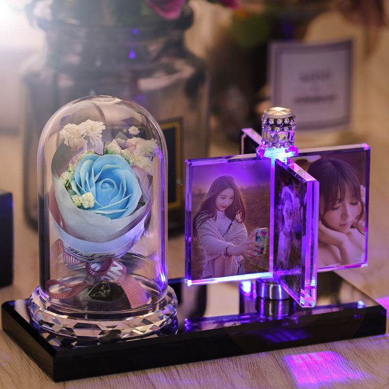 Personalized Crystal Photo Frame Custom Photo Album - P12 Hub Europe