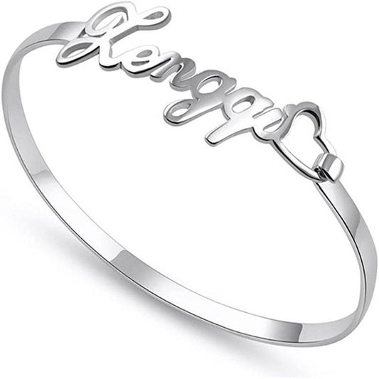 Customized Name Bracelet Personalized Custom Bangles Stainless Steel Jewelry - P12 Hub Europe