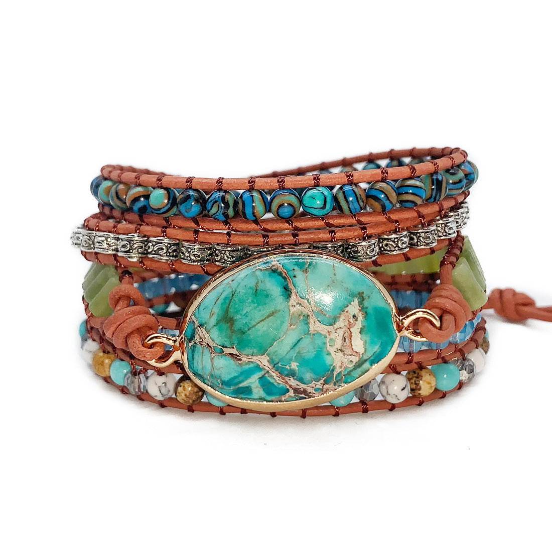 Bead bracelet Multi-layer jewelry set - P12 Hub Europe