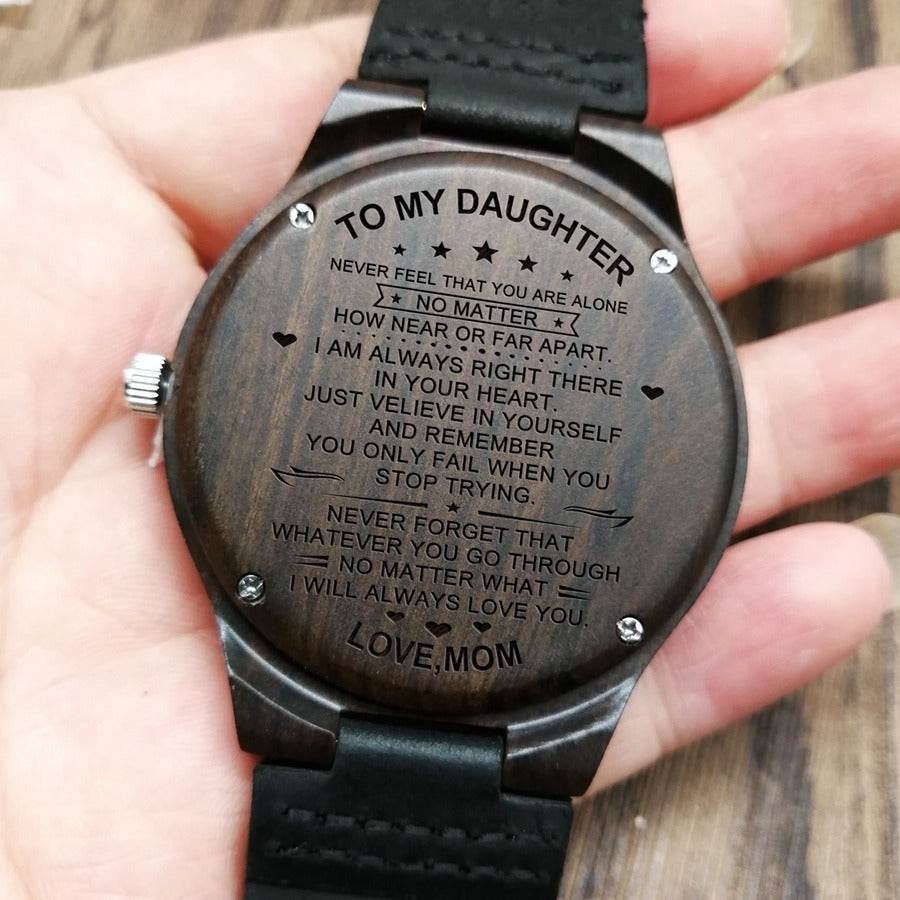 Custom carved watch with bottom cover - P12 Hub Europe