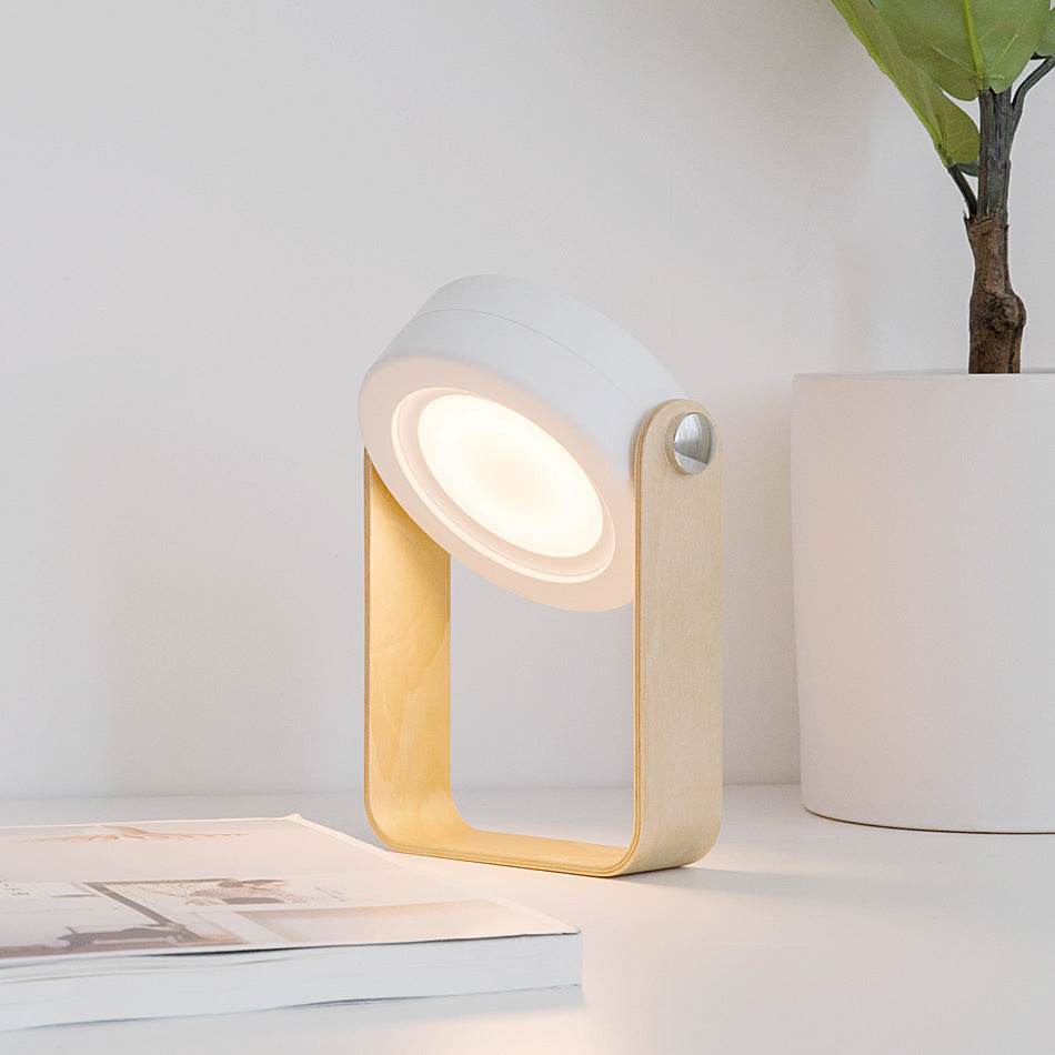 Foldable Touch Dimmable Reading LED Night Light Portable Lantern Lamp USB Rechargeable For Home Decor - P12 Hub Europe