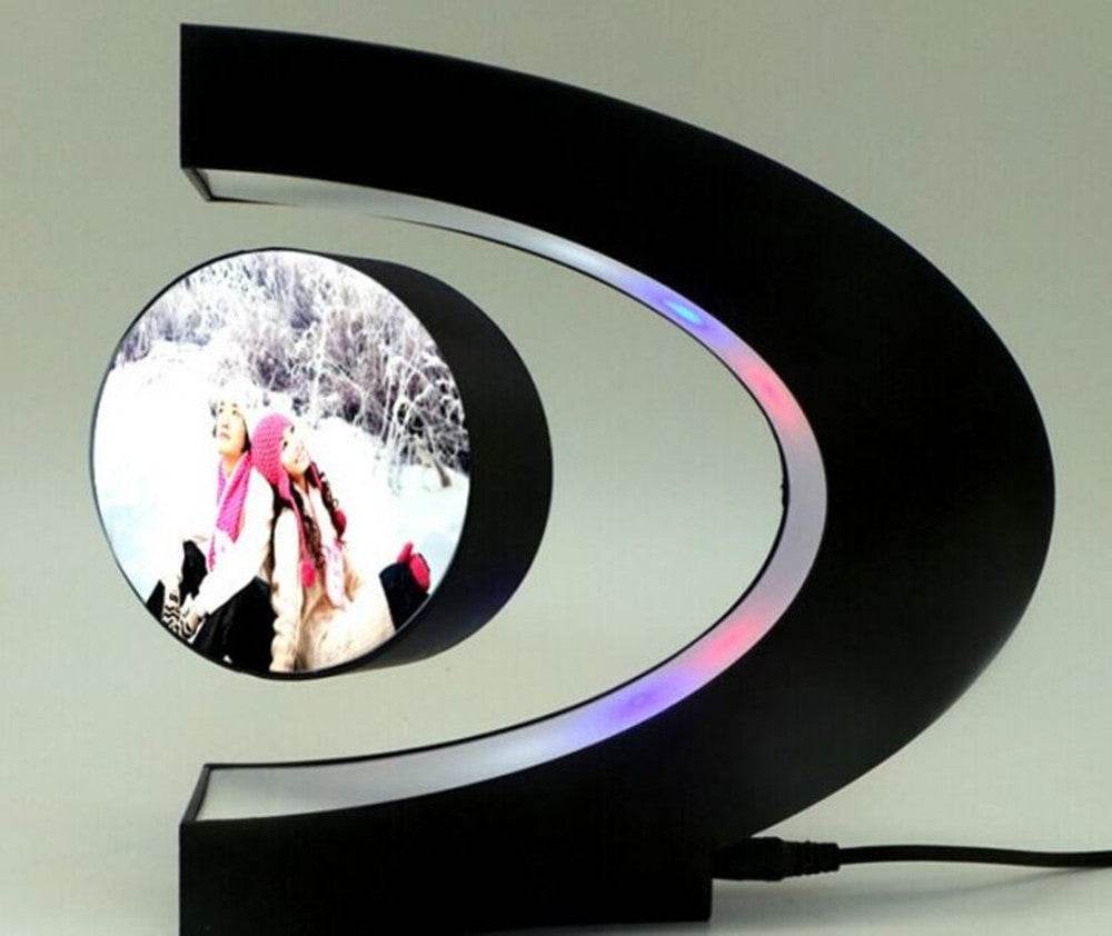 Electronic Magnetic Floating LED 3D Photo Frame Night Light - P12 Hub Europe