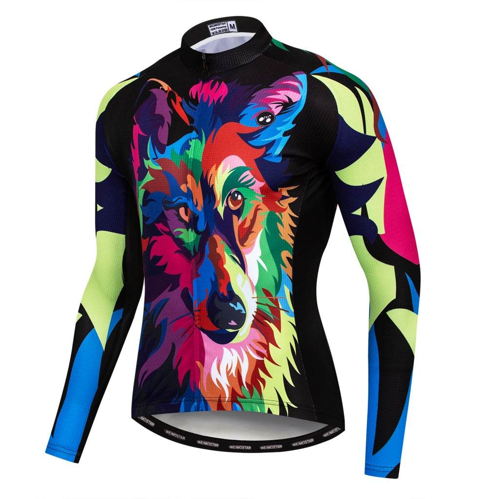 Riding Bicycle Jersey Long Sleeve Cycling Jersey - P12 Hub Europe