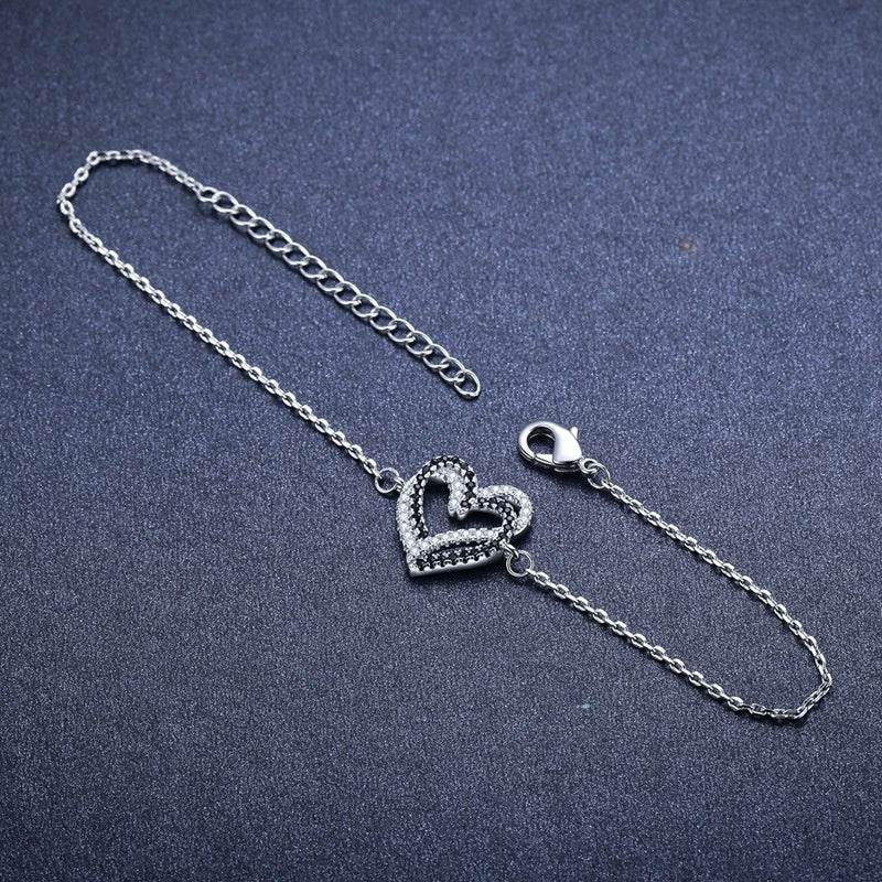 Titanium Steel Exquisite Cute Fashion Heart Bracelet - P12 Hub Europe