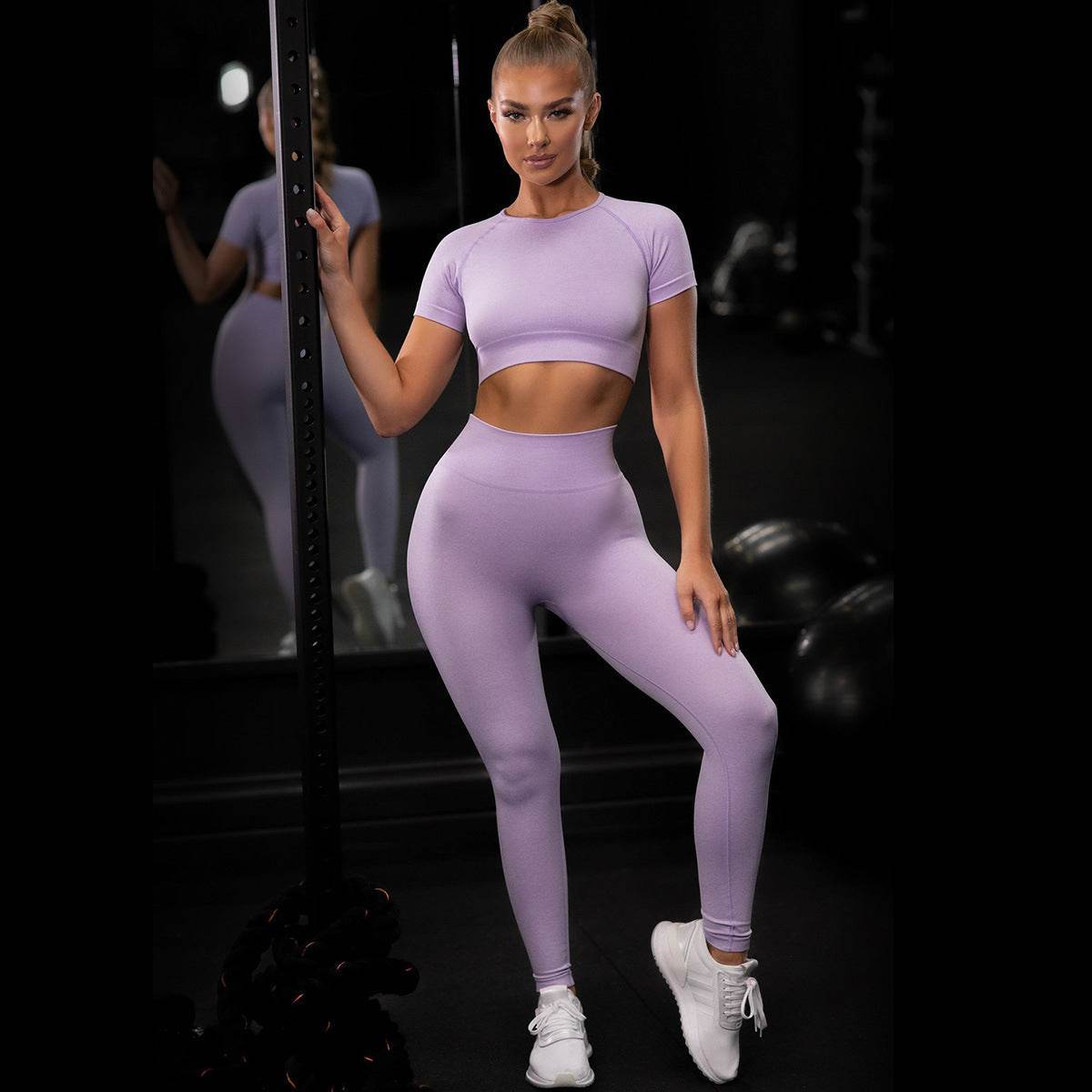 Knitted Solid Color Fitness Sports Yoga Wear - P12 Hub Europe