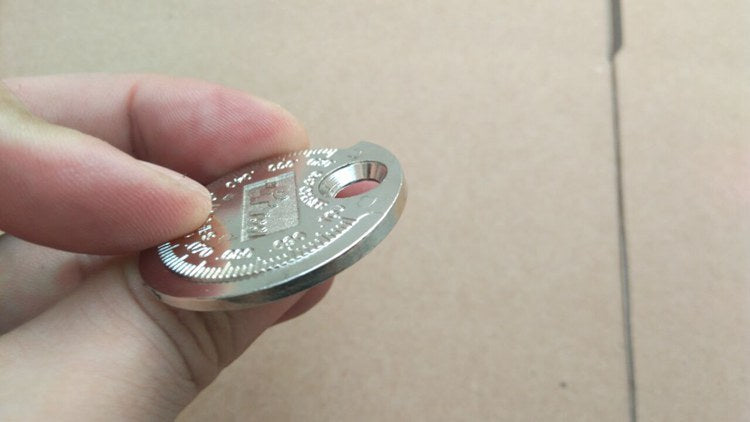 Zinc Alloy Measuring Ruler Automobile Spark Plug Gauge