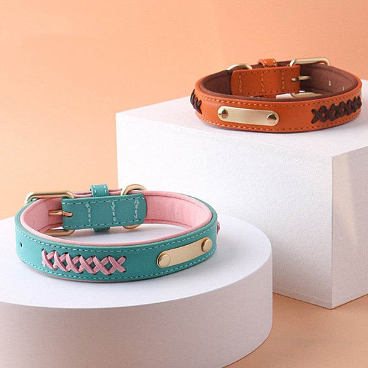 Collar Large And Medium Dog Lettering Anti-lost - P12 Hub Europe