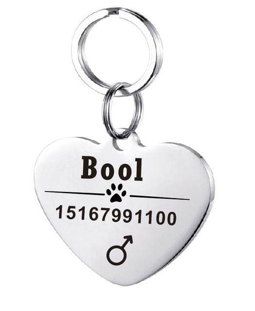 Personalized Dog ID Tag Stainless Steel Pet ID Tag - P12 Hub Europe