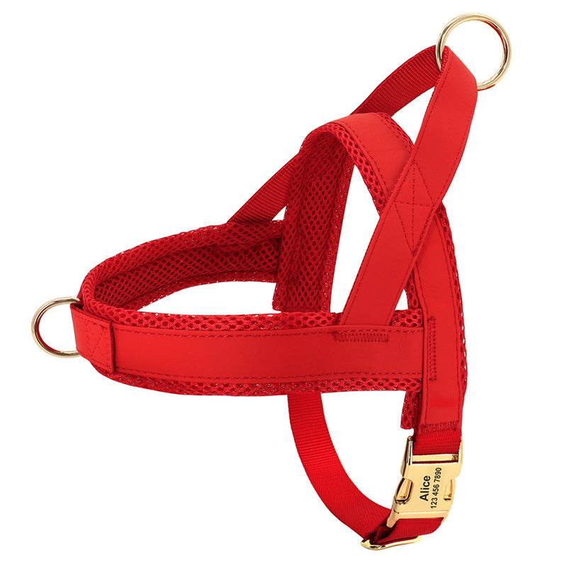 Lettering Large Dog Vest Chest Harness - P12 Hub Europe