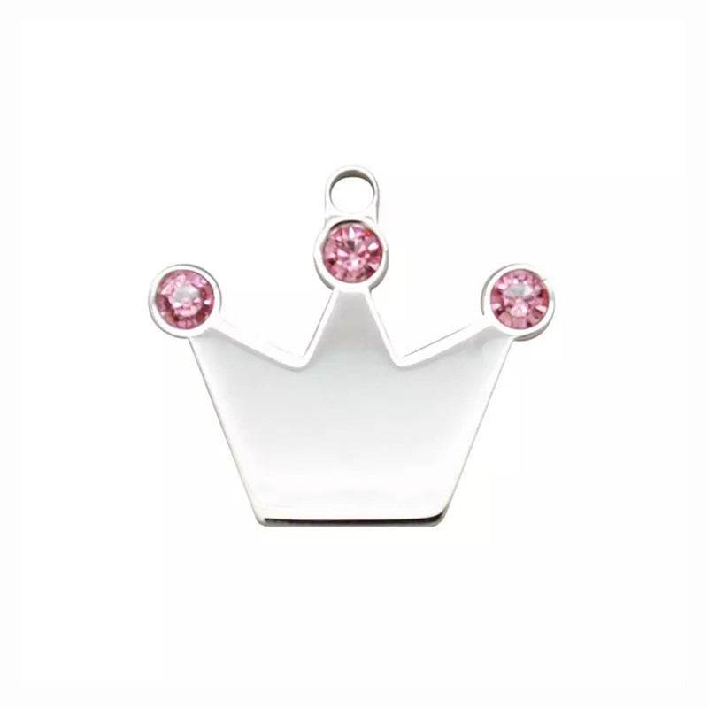 Crown Rhinestone Listed Pet Collar Ornament - P12 Hub Europe