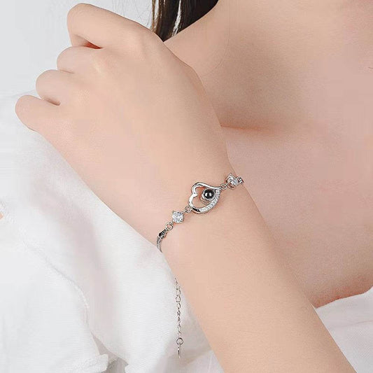 100 Languages I Love You Projection Bracelet For Women - P12 Hub Europe