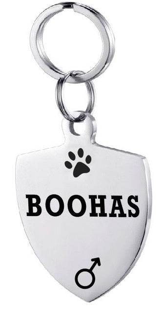 Personalized Dog ID Tag Stainless Steel Pet ID Tag - P12 Hub Europe
