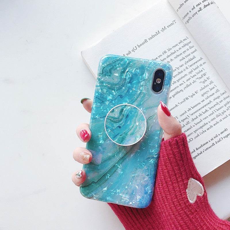 Compatible with Apple, Marble Shell Pattern Soft Shell Iphone Shell Custom Logo - P12 Hub Europe