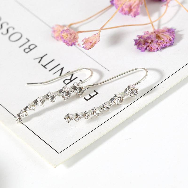7 long rhinestone bridal earrings - P12 Hub Europe