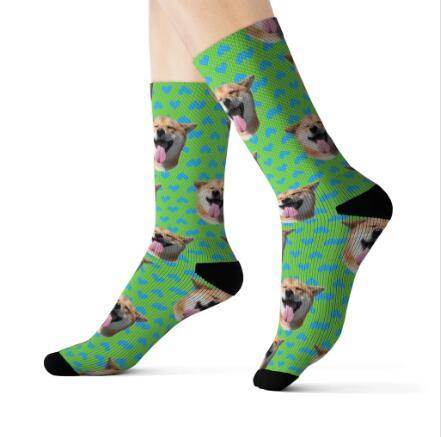 Personalized Custom Pet Head Print Socks For Dog Cat Lover - P12 Hub Europe