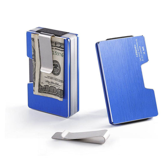 Fashion Bank Credit Card Holder Aluminum Delicate Metal Wallet - P12 Hub Europe