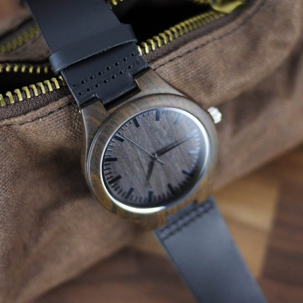 Custom carved watch with bottom cover - P12 Hub Europe