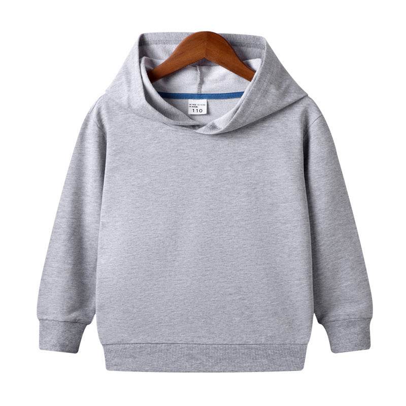 Customized Pure Cotton Hooded Blank Sweater For Middle And Small Children - P12 Hub Europe