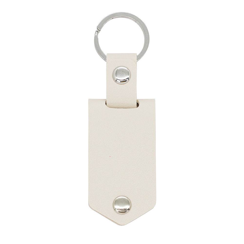 Leather Photo UV Color Printed Keychain - P12 Hub Europe