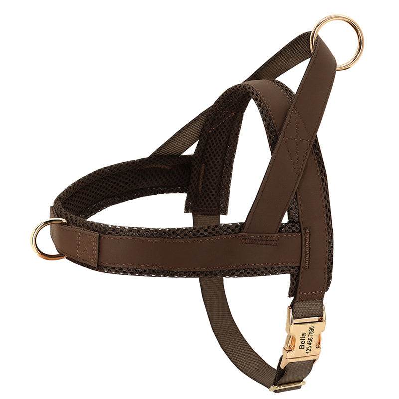 Lettering Large Dog Vest Chest Harness - P12 Hub Europe