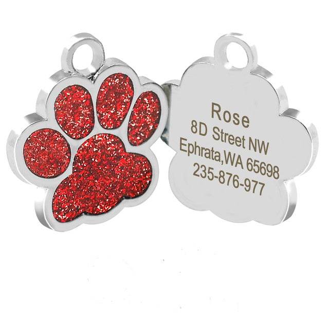 Personalized Dog Tags Engraved Cat Puppy Pet ID Name Collar - P12 Hub Europe